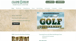 Desktop Screenshot of maineirish.com
